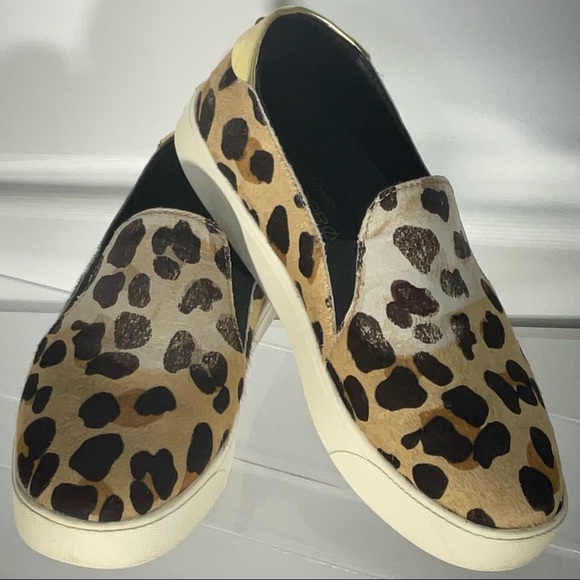 Cole Hahn Shoes - Cole Haan Pro Series Sneakers Leather Lining Tan Brown Animal Print Size: 9C